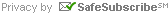 SafeSubscribe with Constant Contact